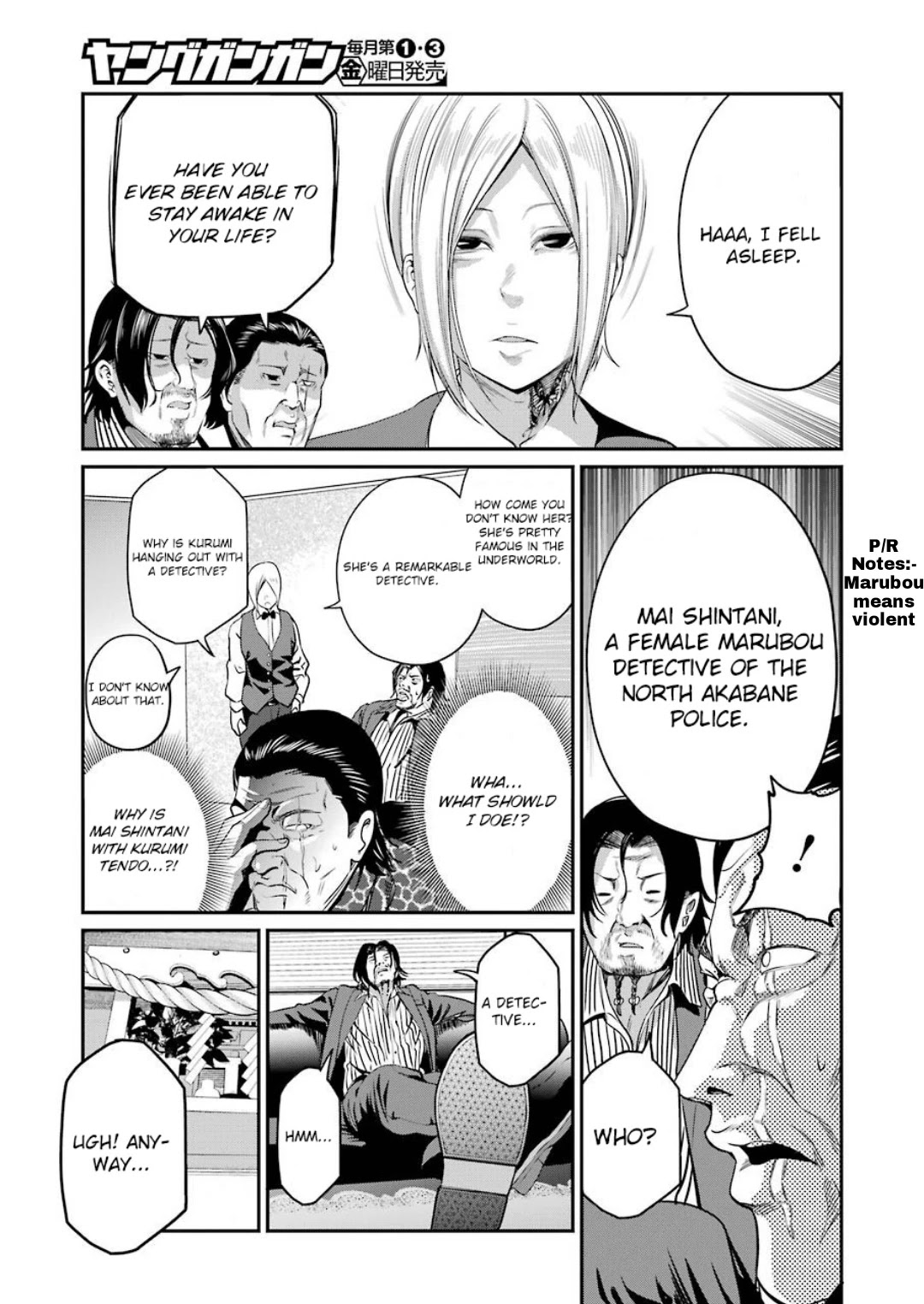 Gokudou Parasites chapter 34 page 6