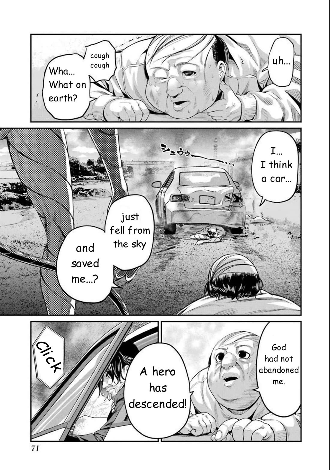 Gokudou Parasites chapter 35 page 1