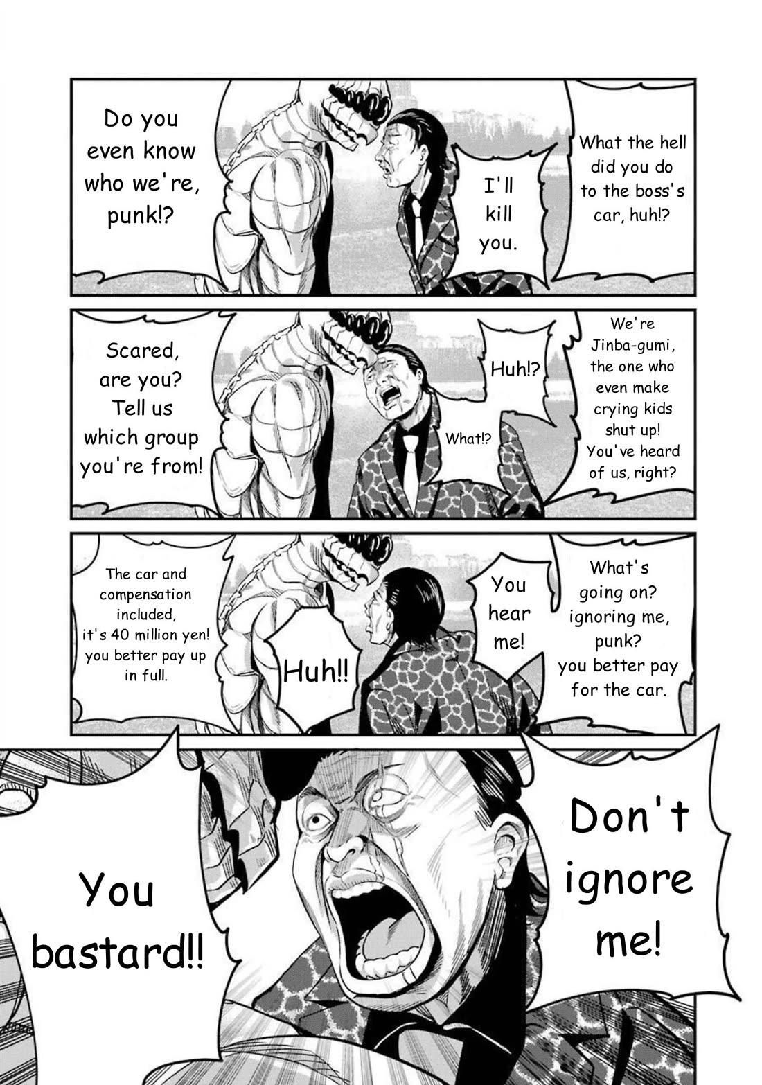 Gokudou Parasites chapter 35 page 11