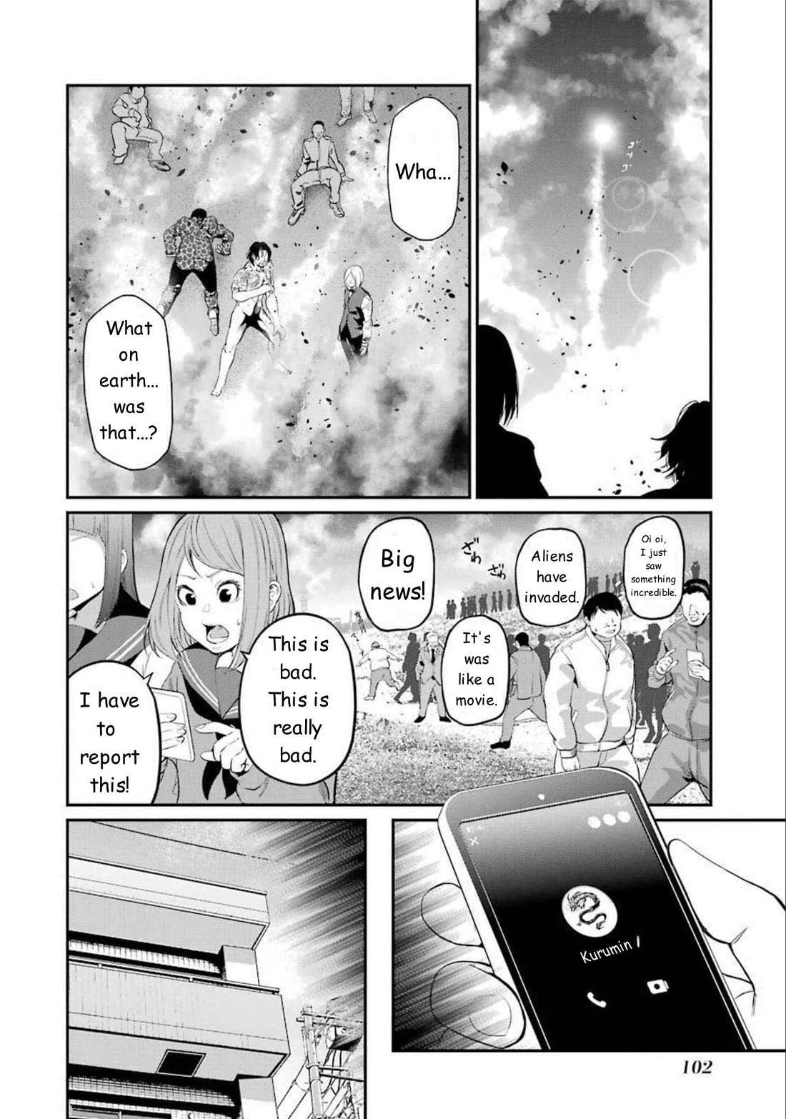 Gokudou Parasites chapter 36 page 10