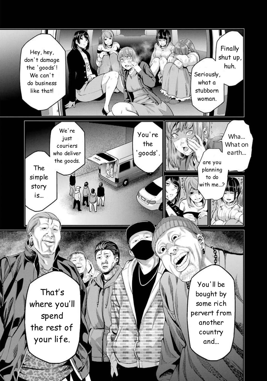 Gokudou Parasites chapter 37 page 11