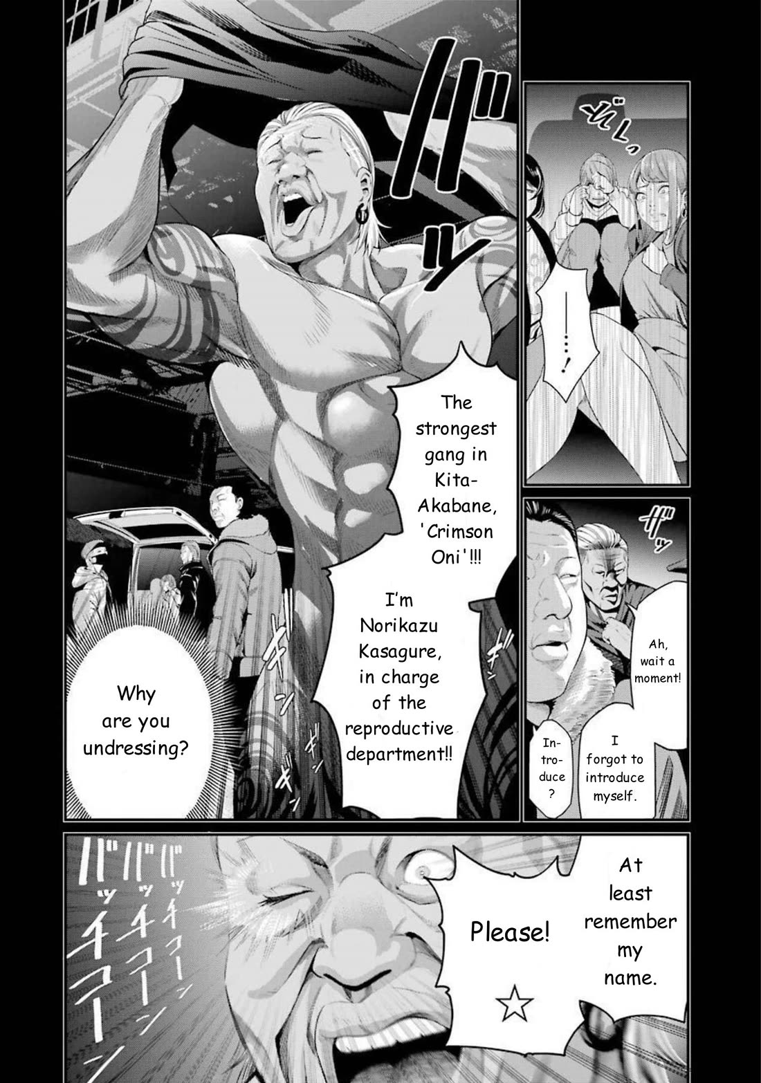 Gokudou Parasites chapter 37 page 12