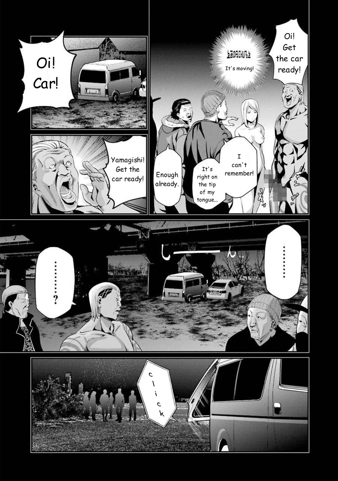 Gokudou Parasites chapter 37 page 19