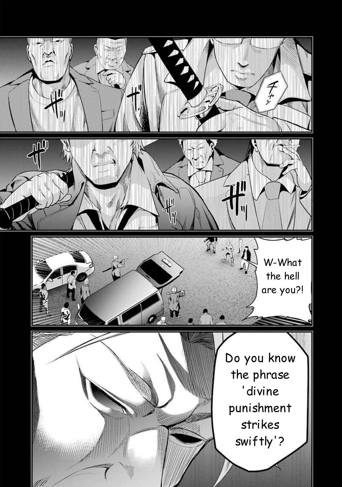 Gokudou Parasites chapter 37 page 21