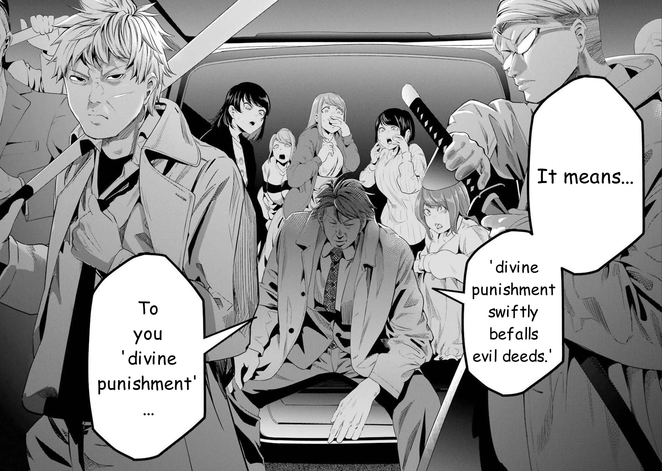 Gokudou Parasites chapter 37 page 22