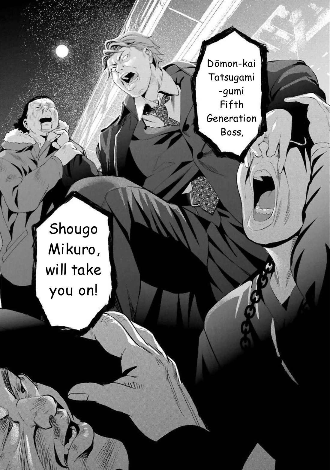 Gokudou Parasites chapter 38 page 4