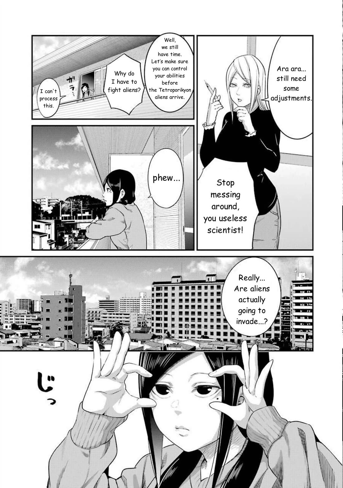 Gokudou Parasites chapter 39 page 15