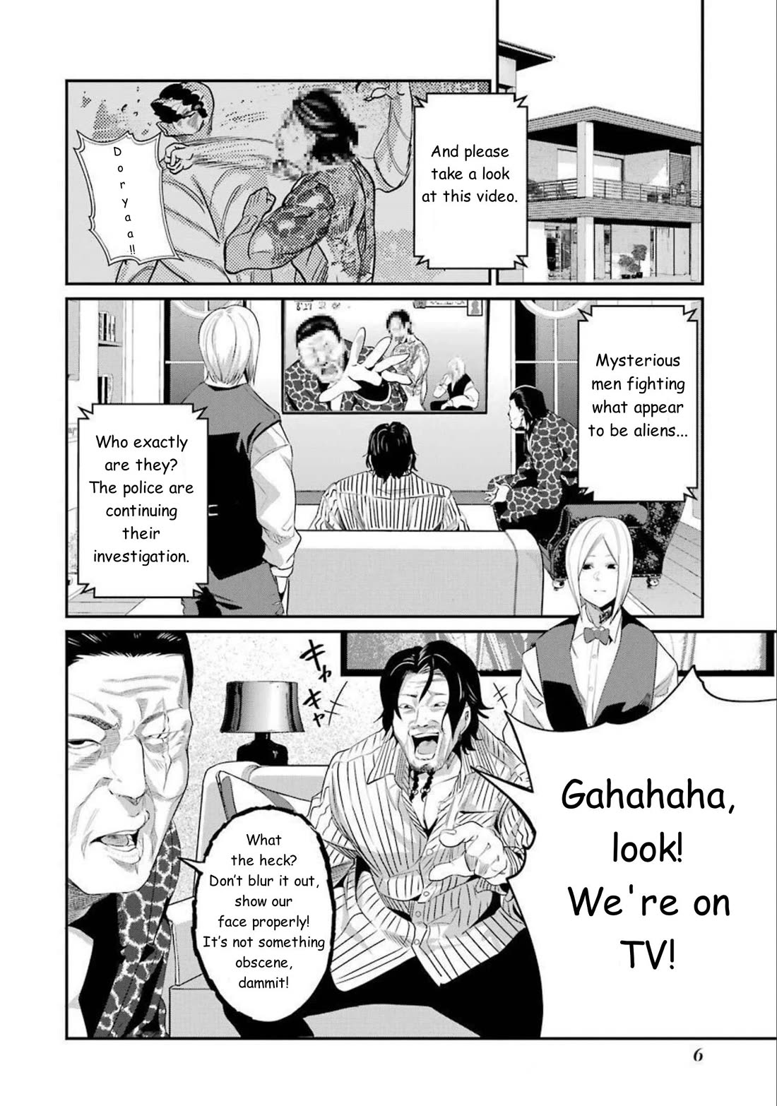 Gokudou Parasites chapter 40 page 5