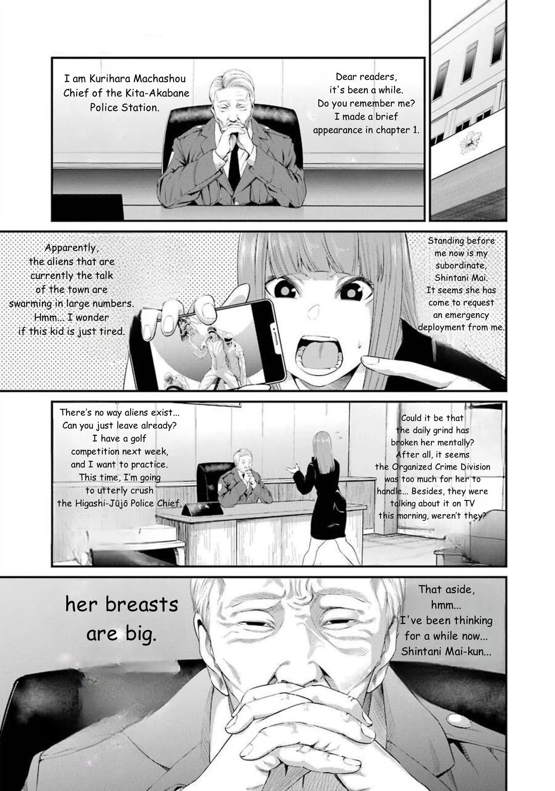 Gokudou Parasites chapter 41 page 1