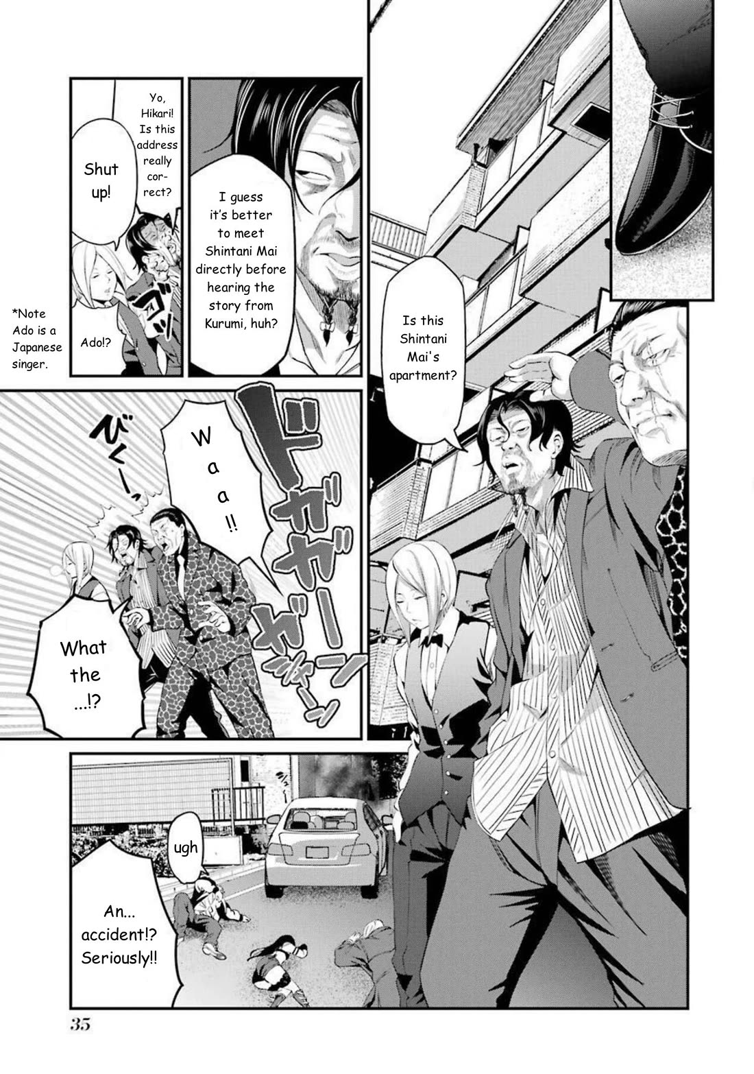 Gokudou Parasites chapter 41 page 11