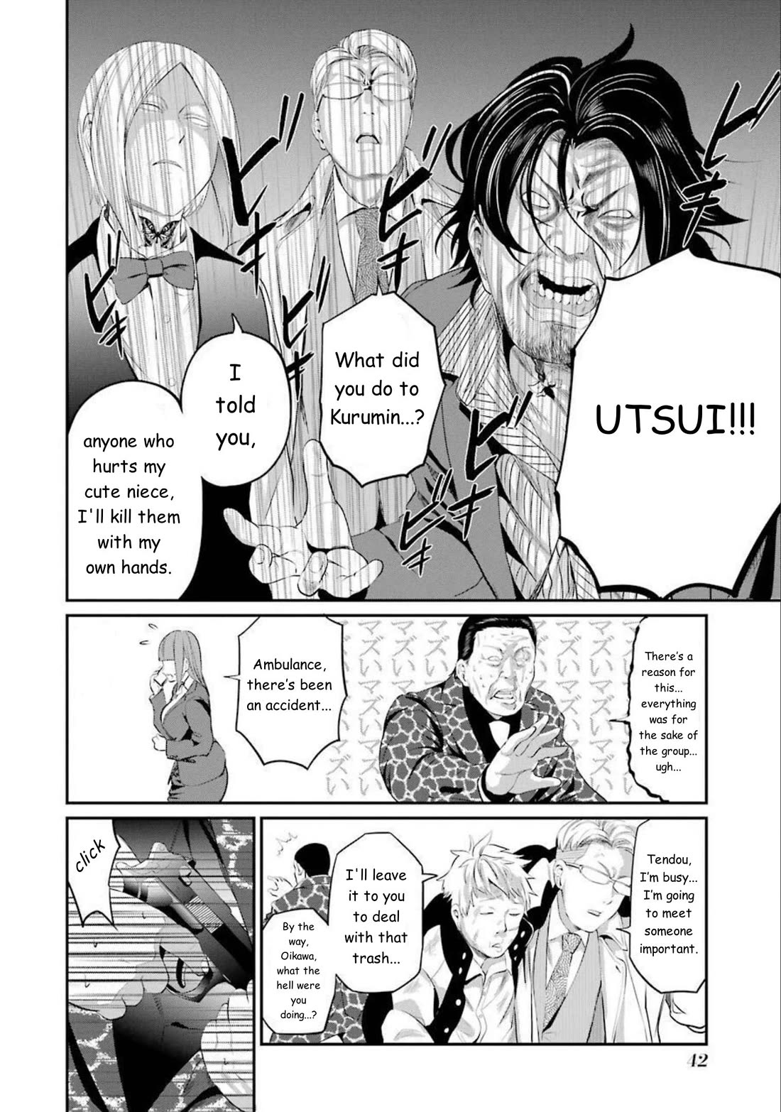 Gokudou Parasites chapter 41 page 18