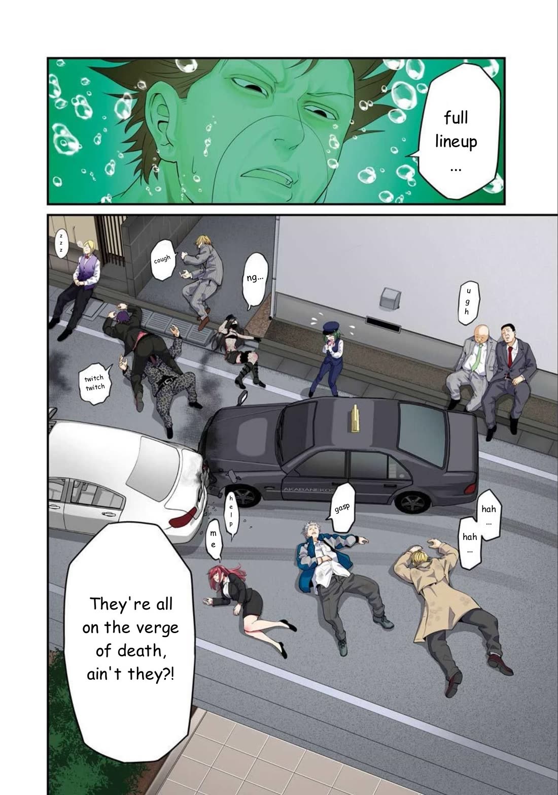 Gokudou Parasites chapter 42 page 2