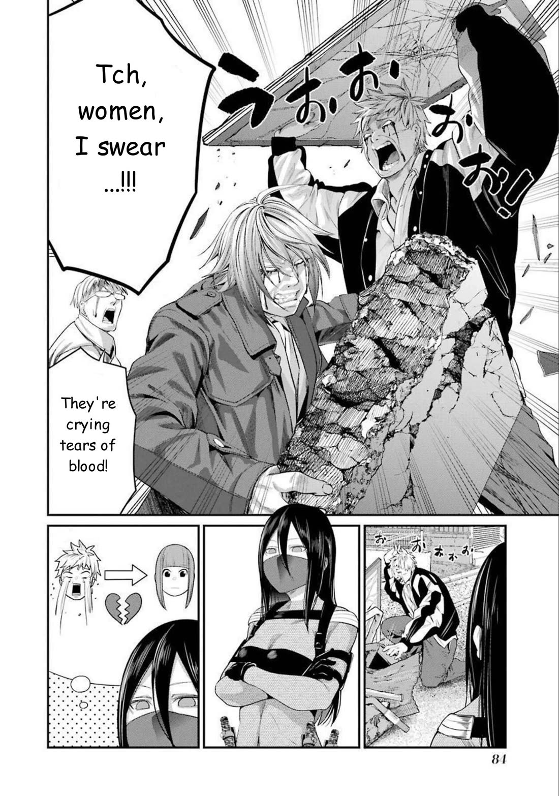 Gokudou Parasites chapter 43 page 12