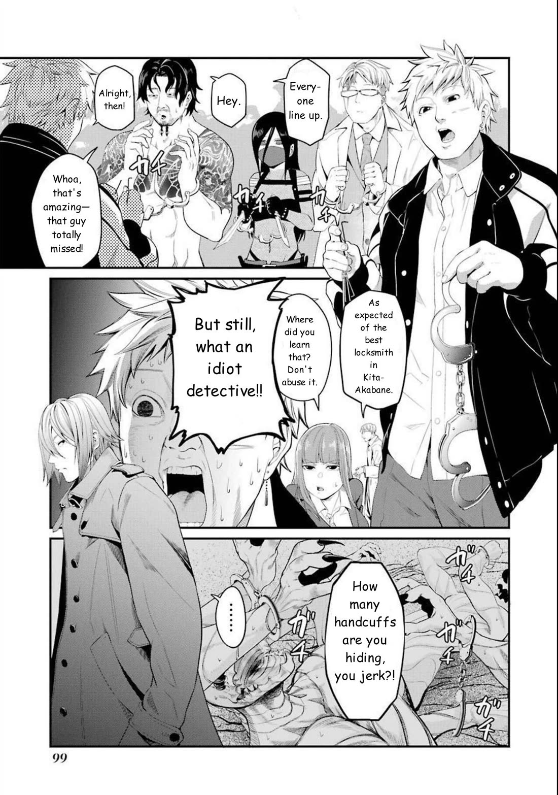 Gokudou Parasites chapter 44 page 1