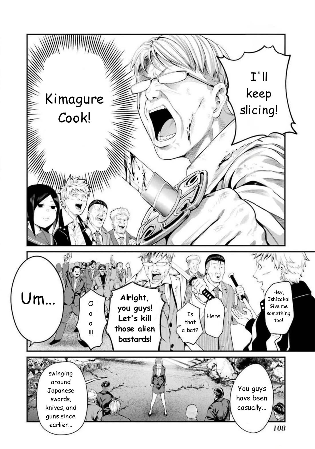 Gokudou Parasites chapter 44 page 10