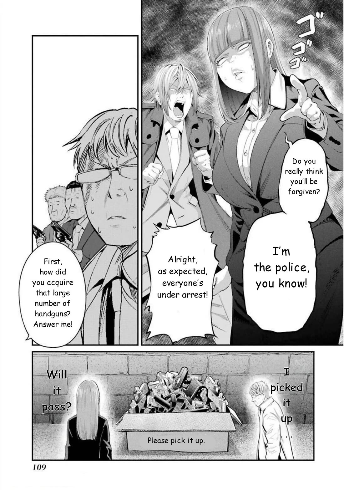 Gokudou Parasites chapter 44 page 11