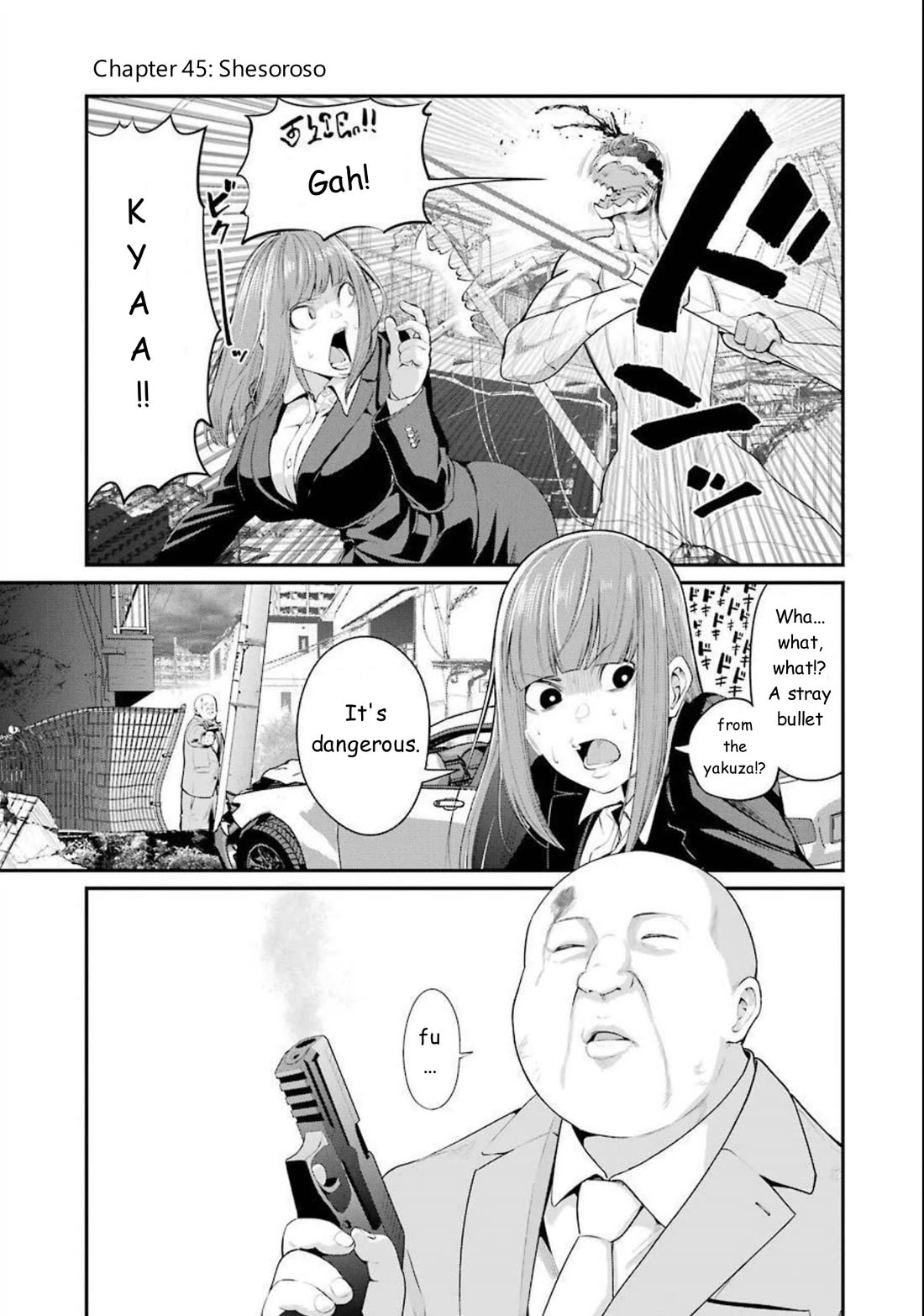 Gokudou Parasites chapter 45 page 1