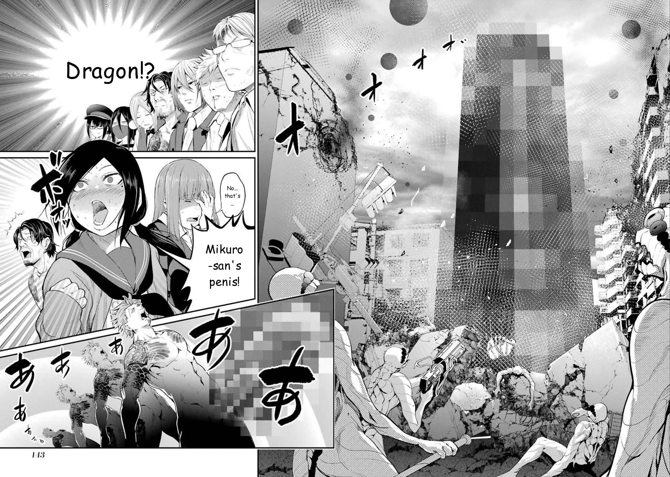 Gokudou Parasites chapter 45 page 19