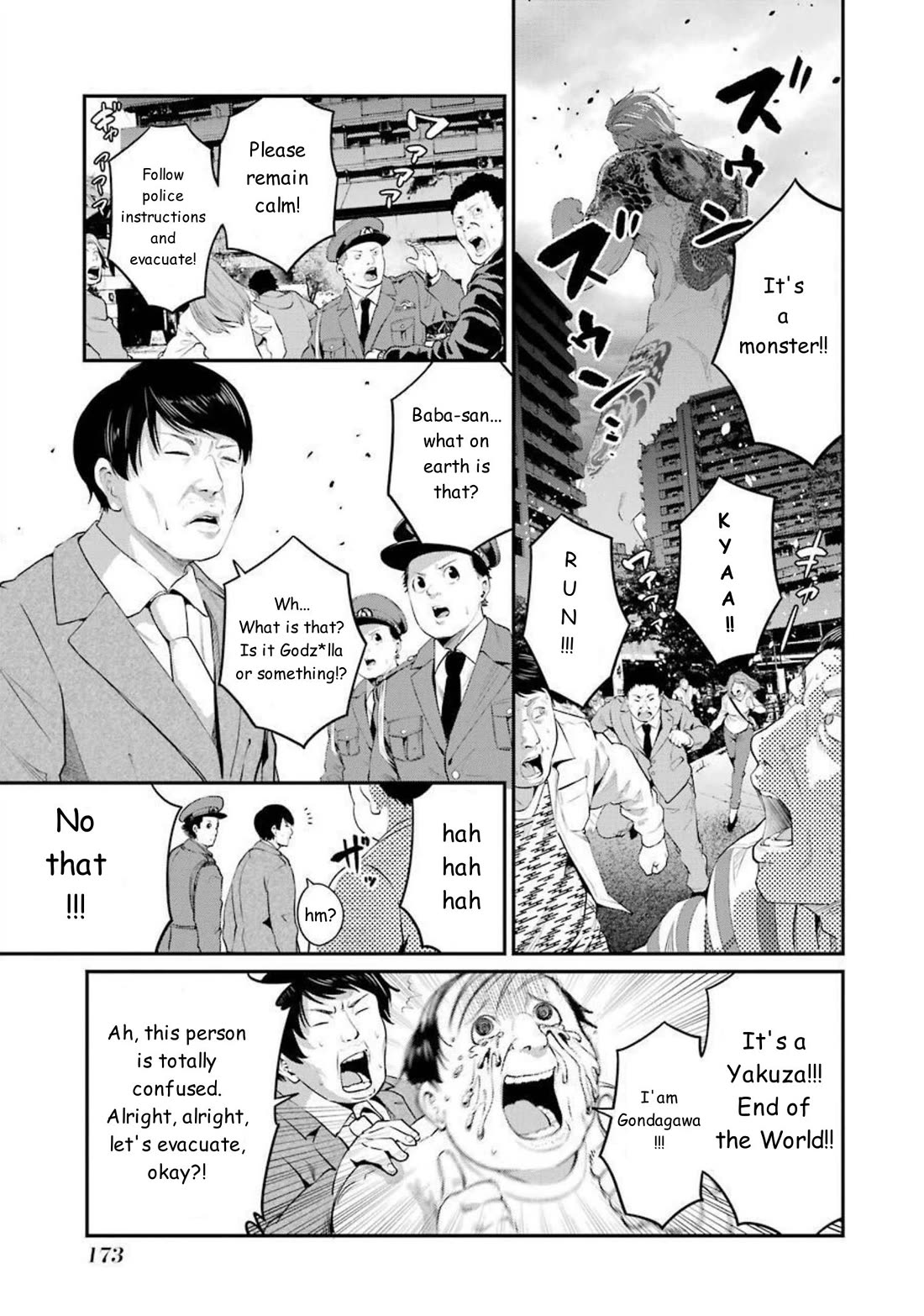 Gokudou Parasites chapter 46 page 21