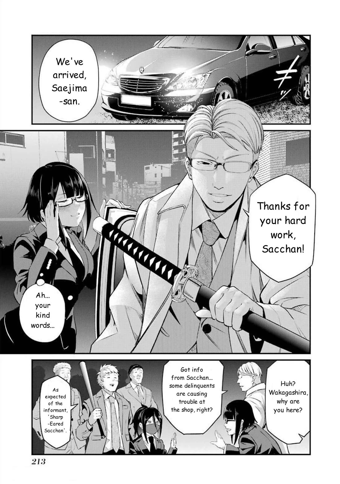 Gokudou Parasites chapter 48 page 13