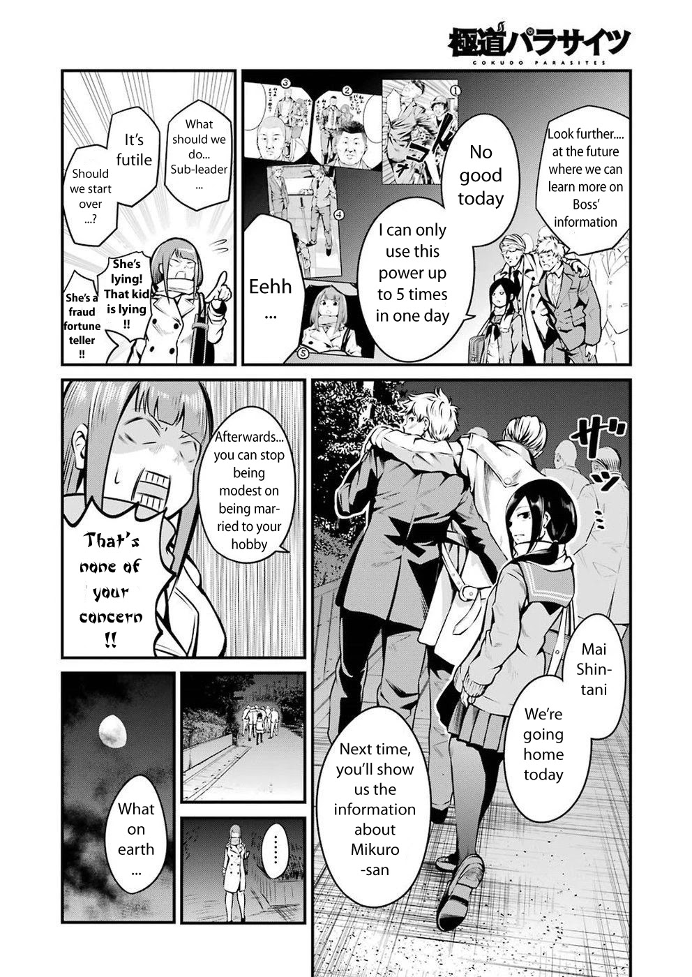 Gokudou Parasites chapter 8 page 18