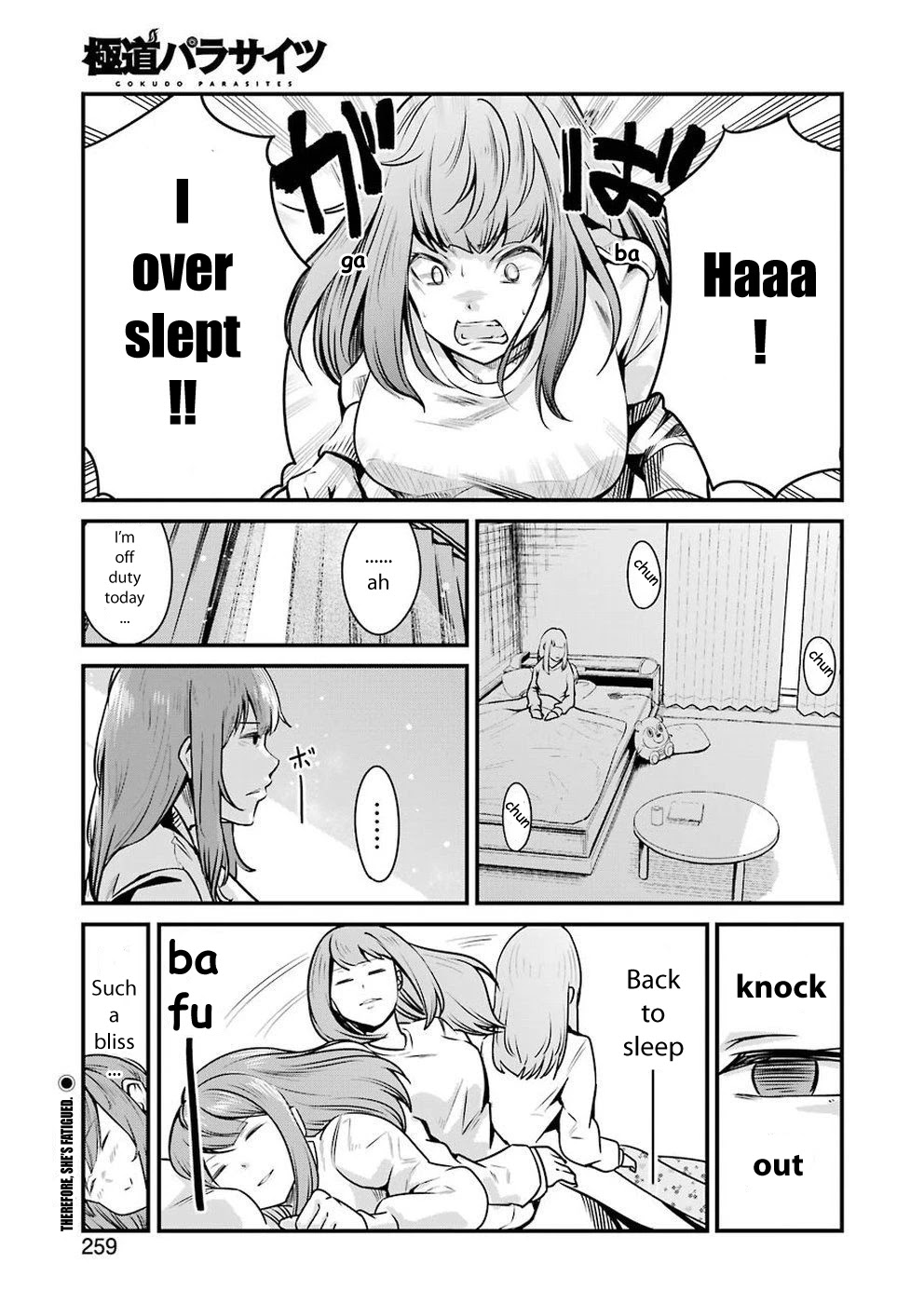 Gokudou Parasites chapter 9 page 1