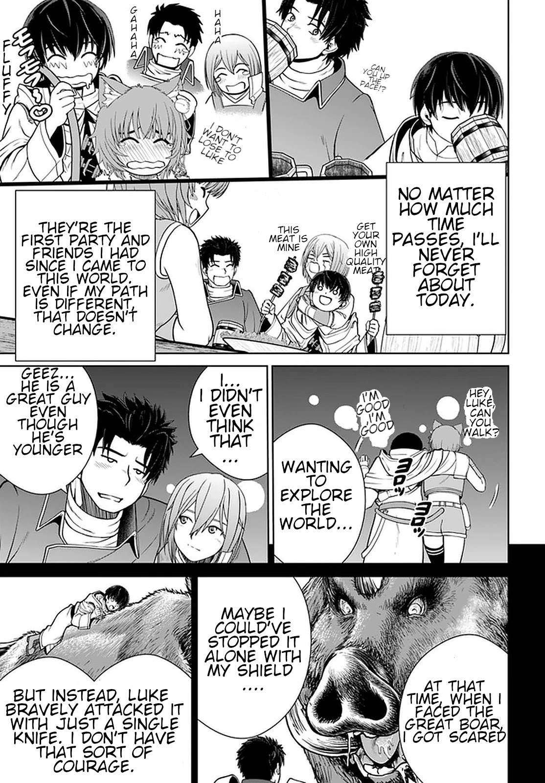 Gokufuri Kyohi Shite Tesaguri Sutato! Toku-ka Shinai Hira, Nakama to Wakarete Tabi ni Deru chapter 13 page 13