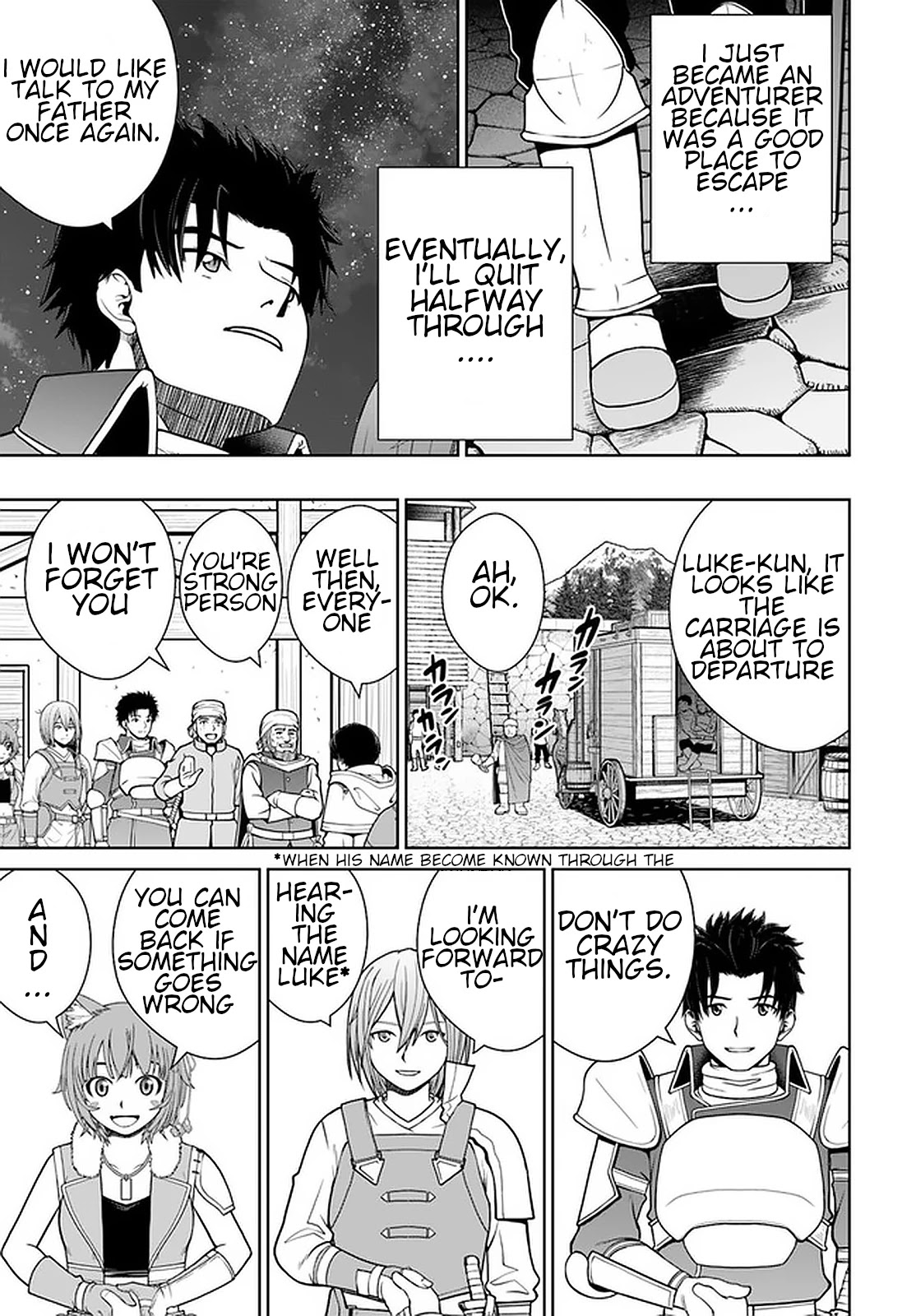 Gokufuri Kyohi Shite Tesaguri Sutato! Toku-ka Shinai Hira, Nakama to Wakarete Tabi ni Deru chapter 13 page 15