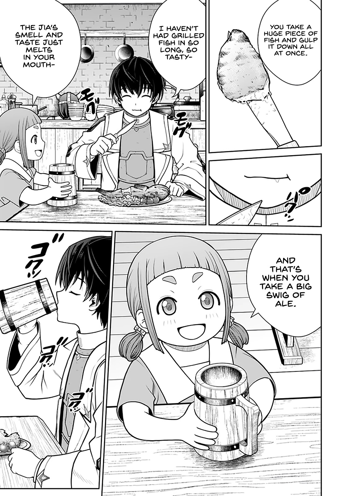 Gokufuri Kyohi Shite Tesaguri Sutato! Toku-ka Shinai Hira, Nakama to Wakarete Tabi ni Deru chapter 28 page 4