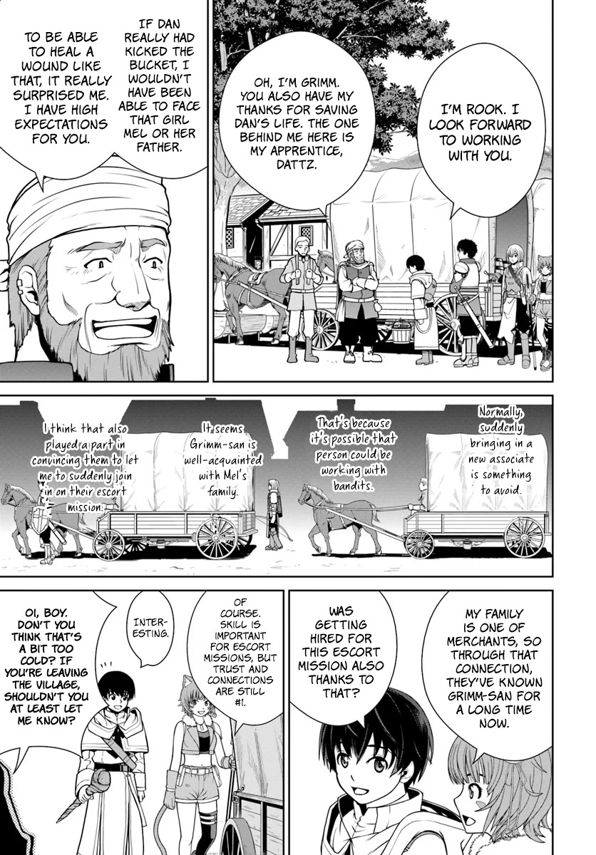 Gokufuri Kyohi Shite Tesaguri Sutato! Toku-ka Shinai Hira, Nakama to Wakarete Tabi ni Deru chapter 4 page 20