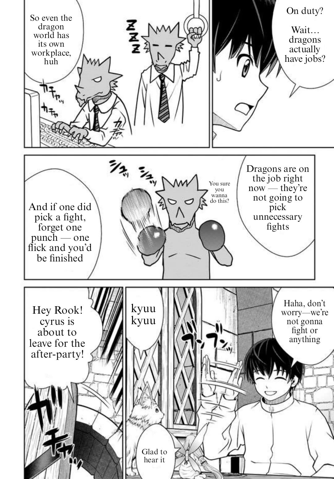 Gokufuri Kyohi Shite Tesaguri Sutato! Toku-ka Shinai Hira, Nakama to Wakarete Tabi ni Deru chapter 43 page 12