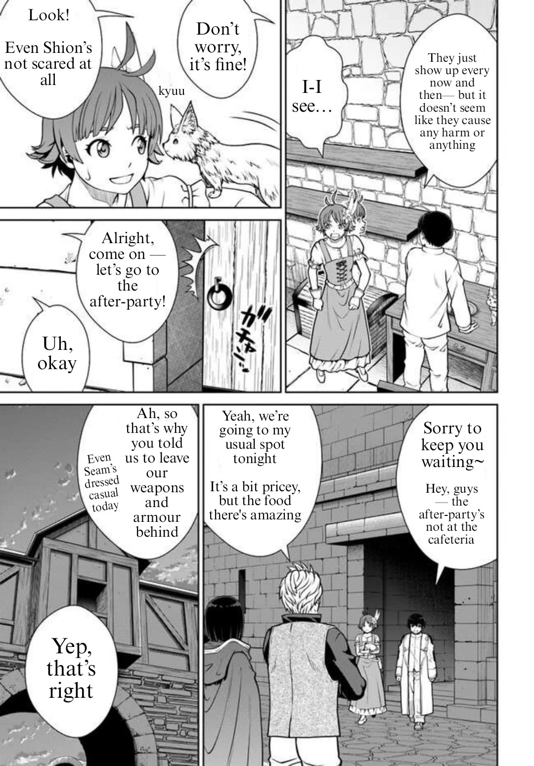 Gokufuri Kyohi Shite Tesaguri Sutato! Toku-ka Shinai Hira, Nakama to Wakarete Tabi ni Deru chapter 43 page 15