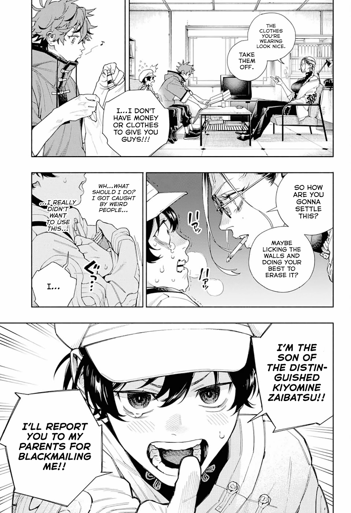 Gokurakugai chapter 1 page 21