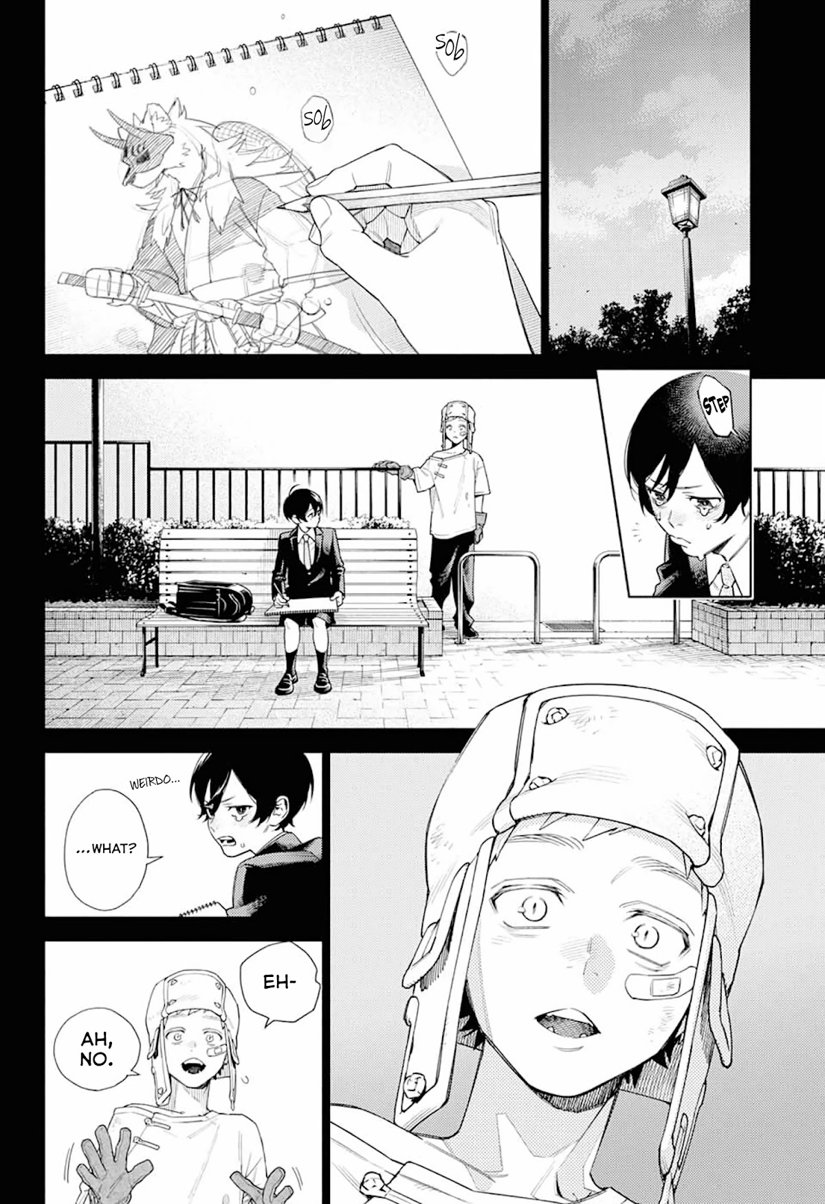 Gokurakugai chapter 1 page 26