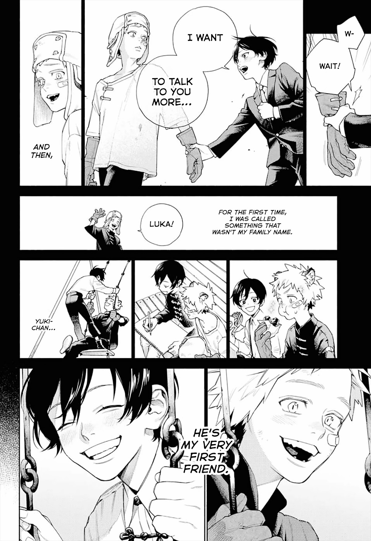 Gokurakugai chapter 1 page 28