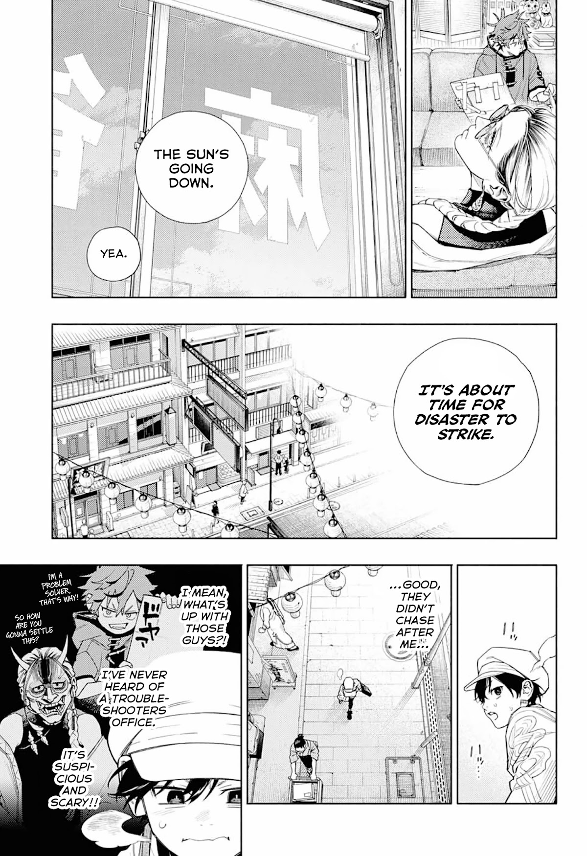 Gokurakugai chapter 1 page 33