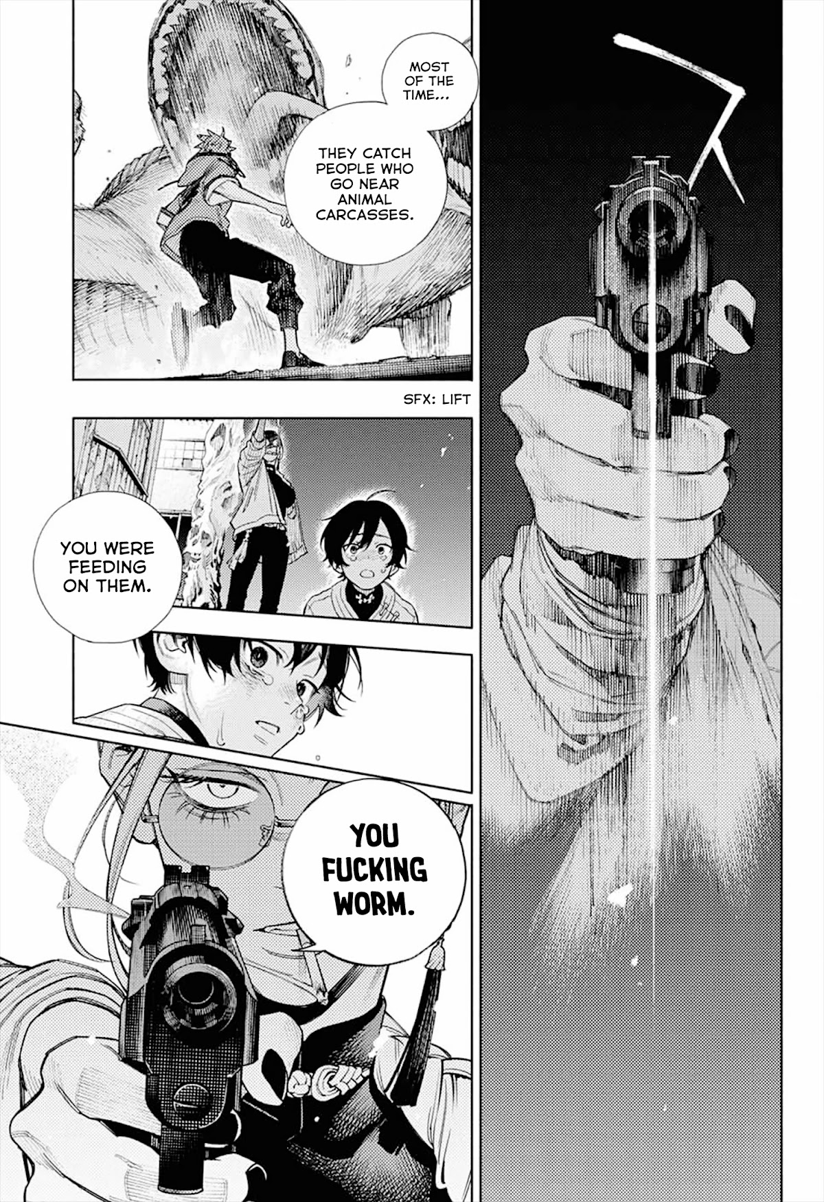 Gokurakugai chapter 1 page 44