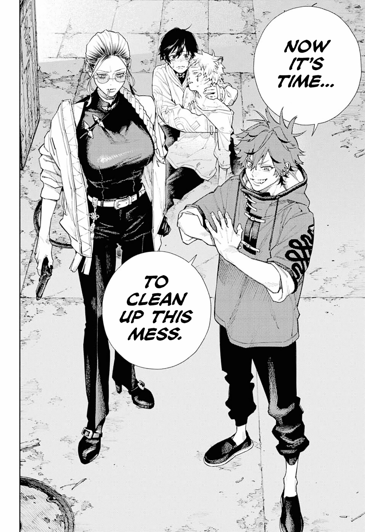 Gokurakugai chapter 1 page 47