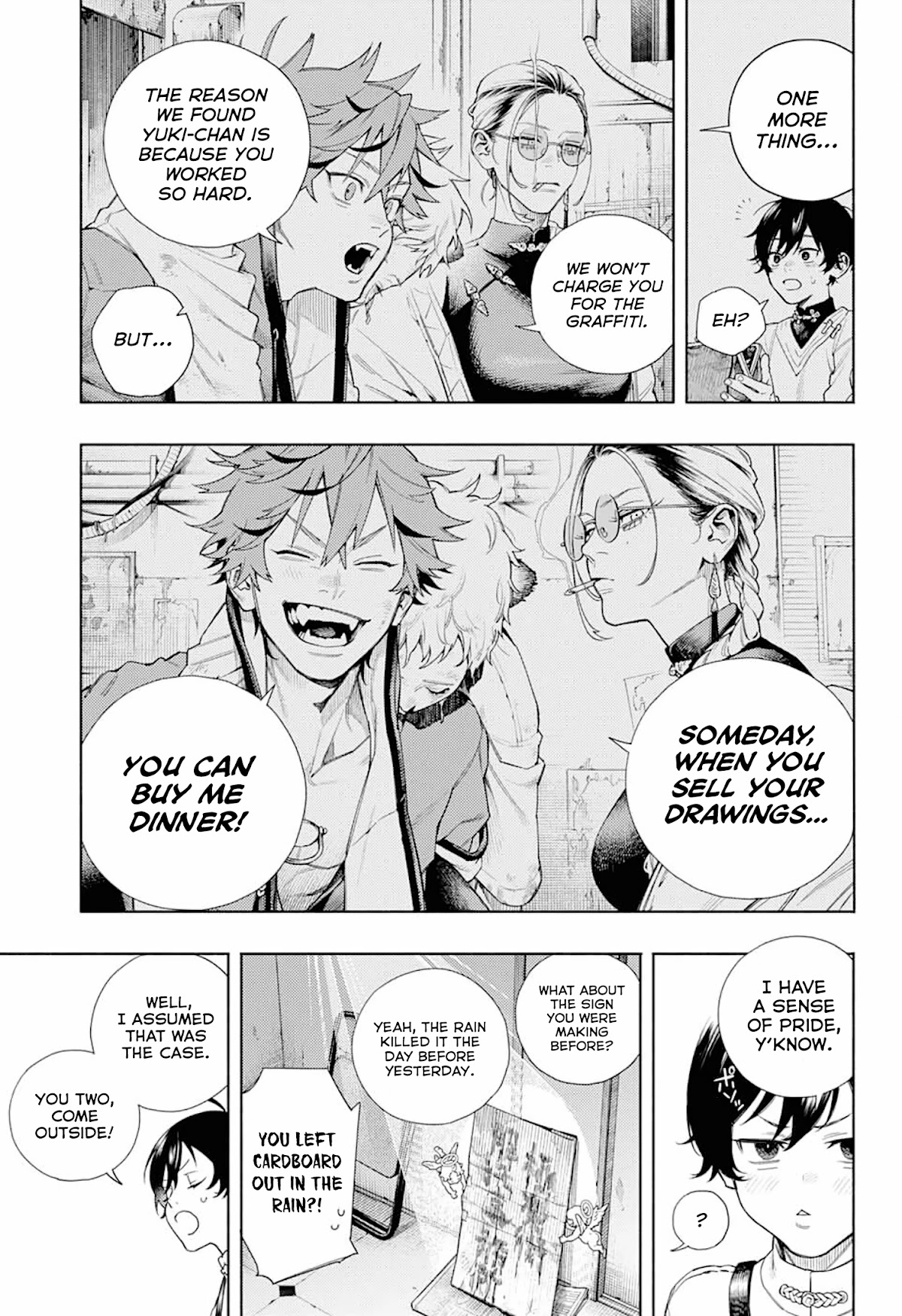 Gokurakugai chapter 1 page 65