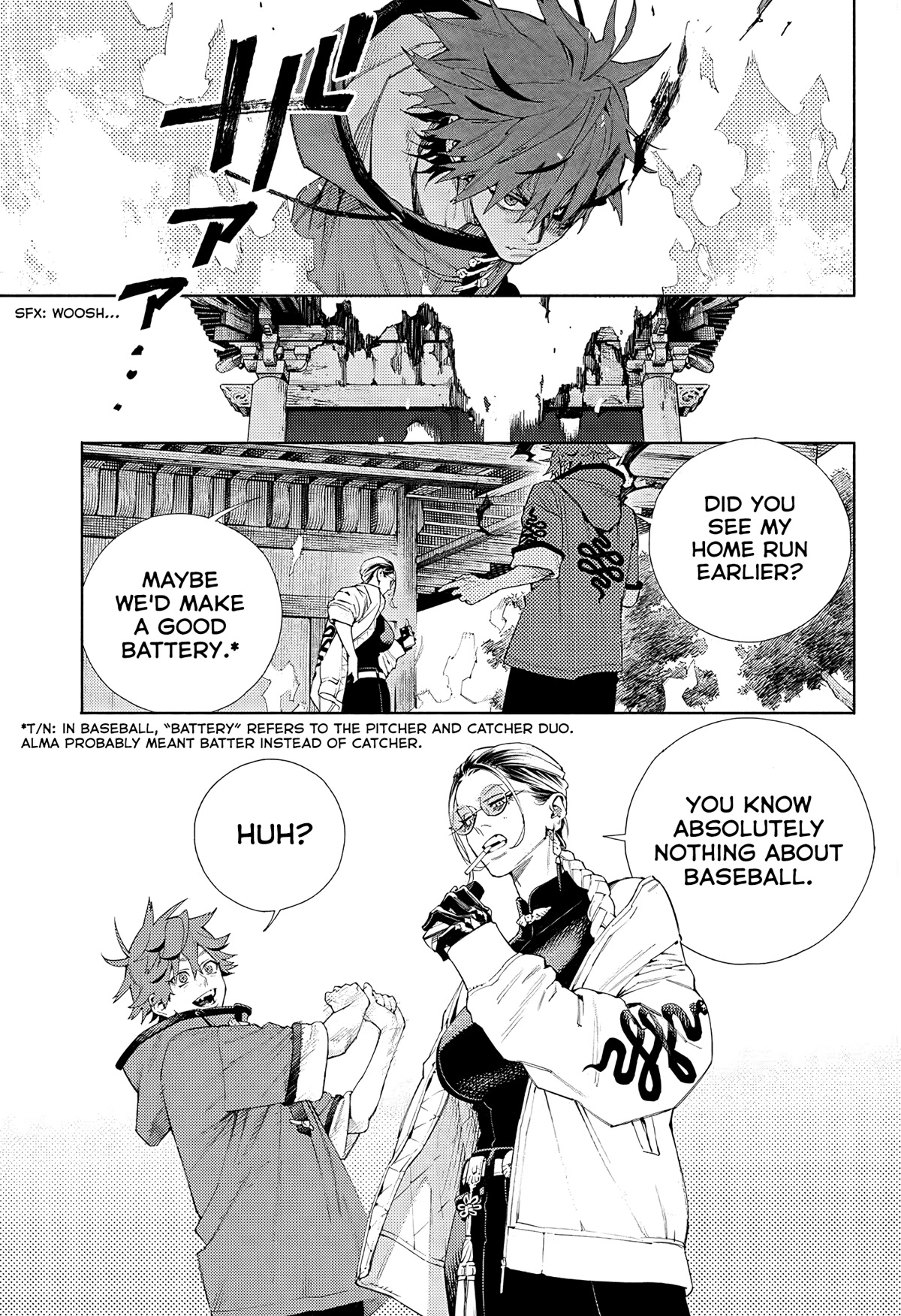 Gokurakugai chapter 3 page 35