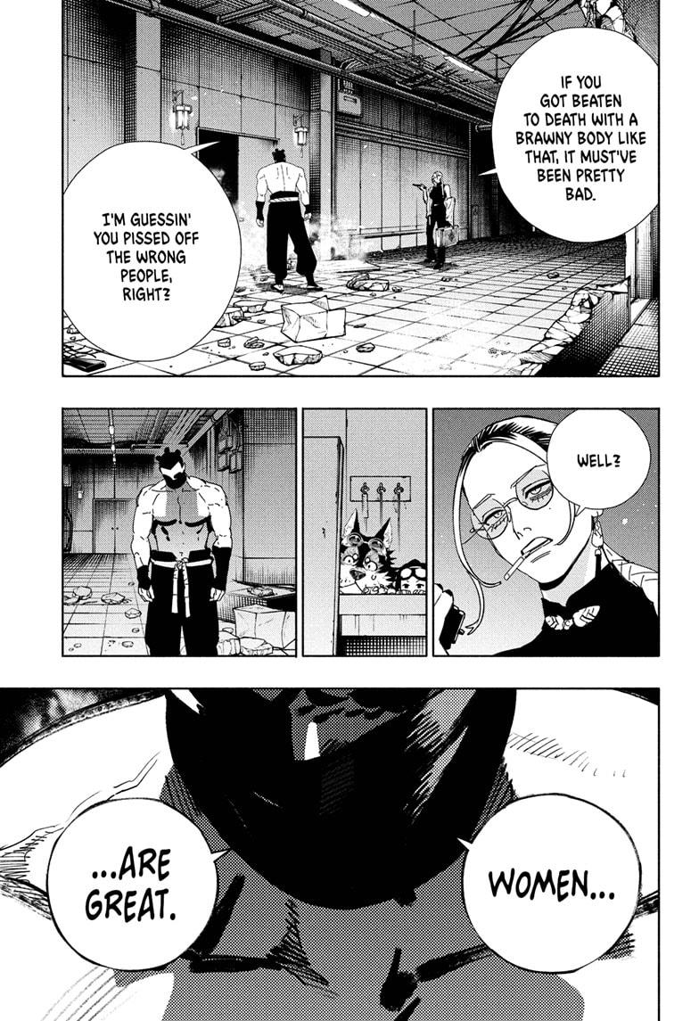 Gokurakugai chapter 32 page 9