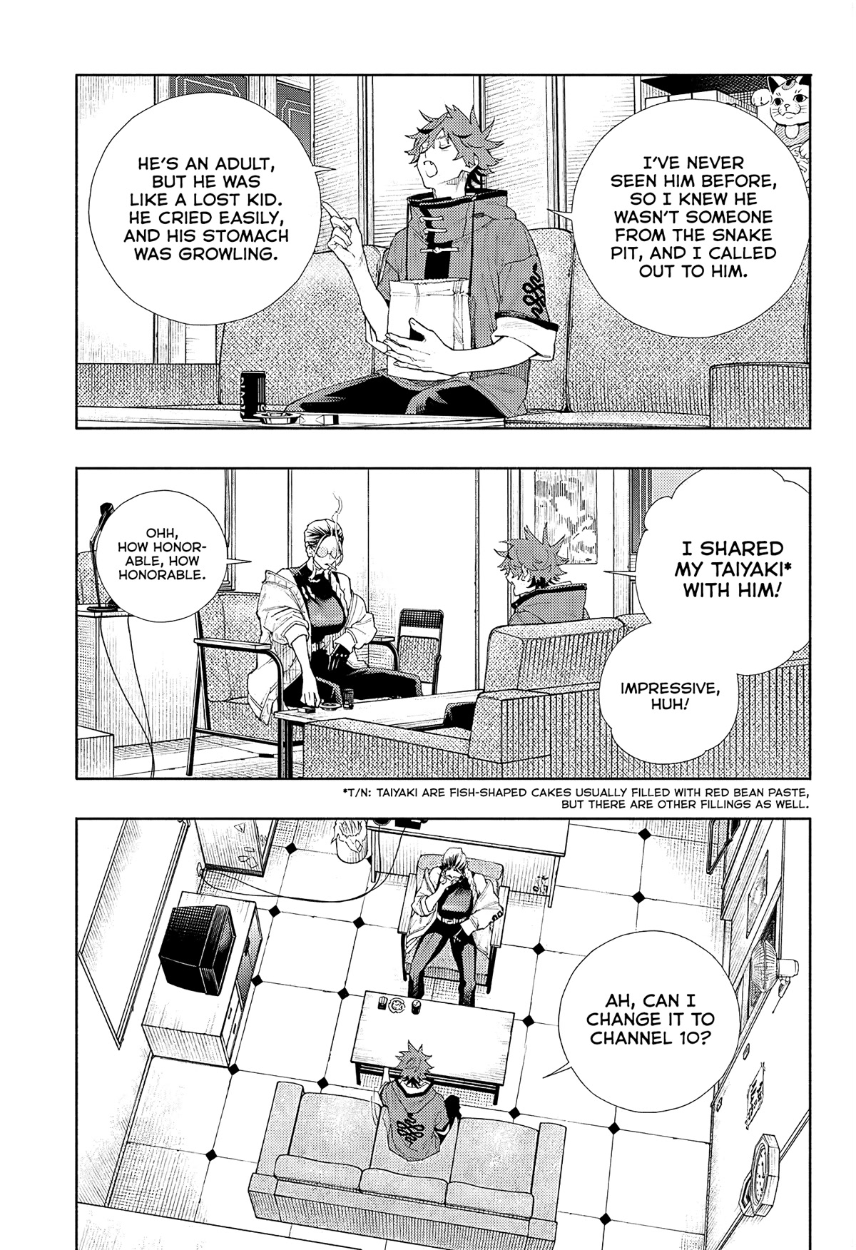 Gokurakugai chapter 4 page 13