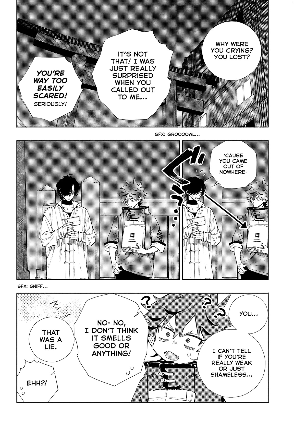 Gokurakugai chapter 4 page 8