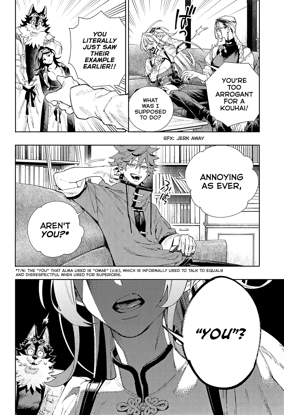 Gokurakugai chapter 5 page 10