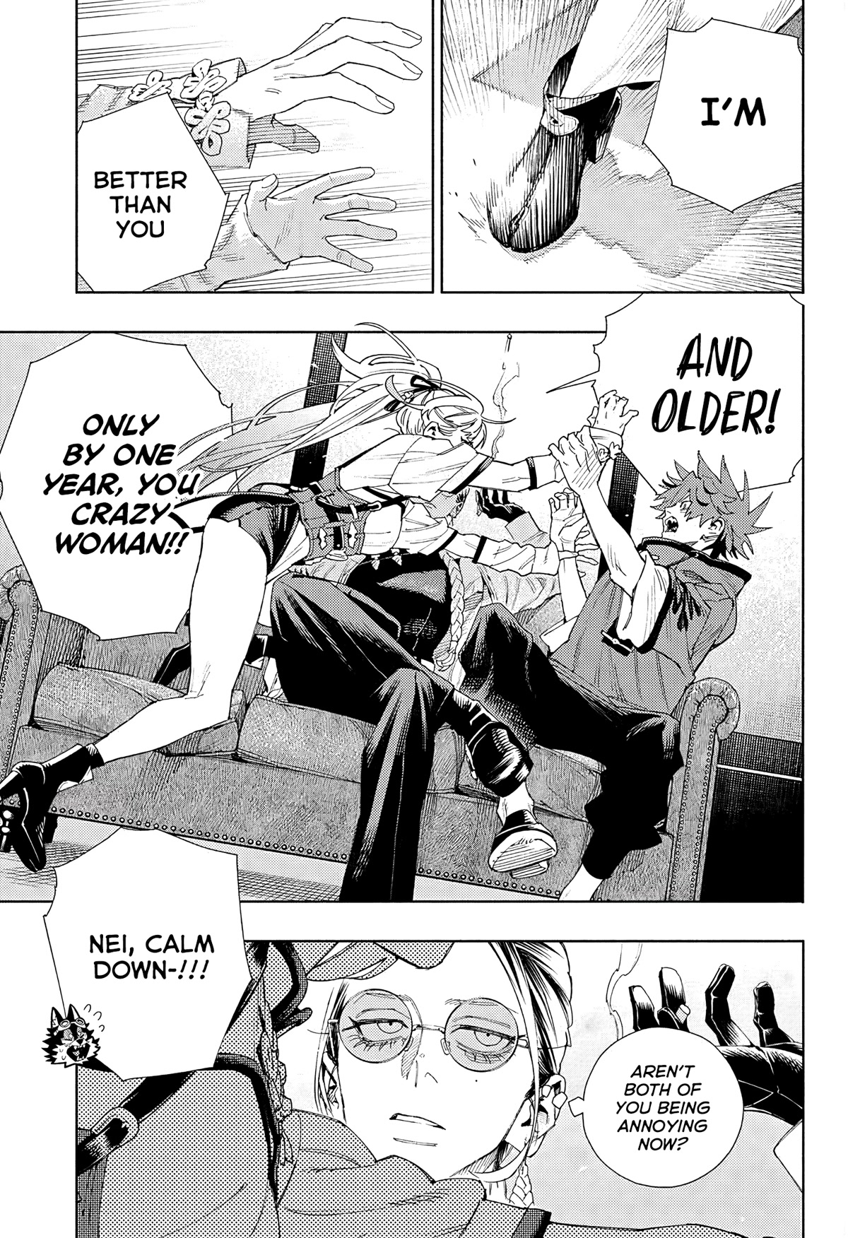 Gokurakugai chapter 5 page 11