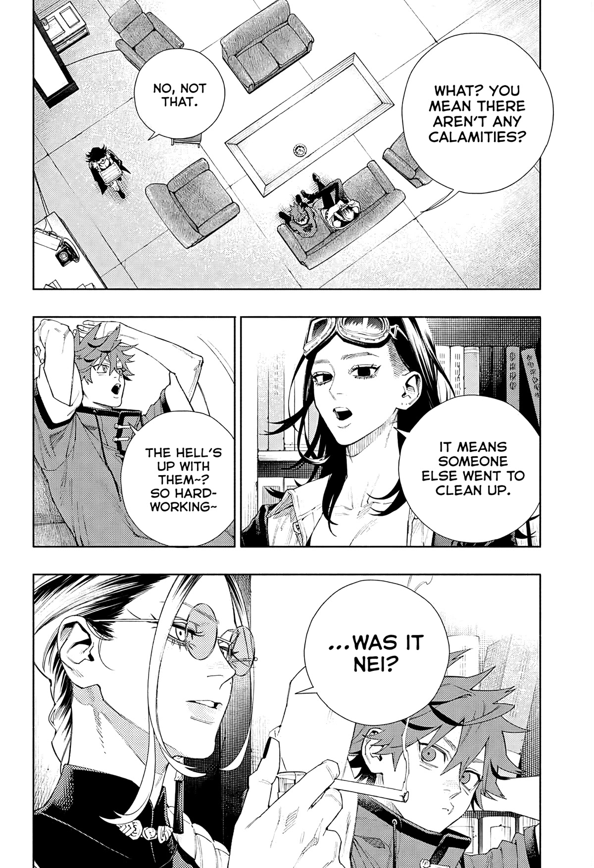 Gokurakugai chapter 5 page 2