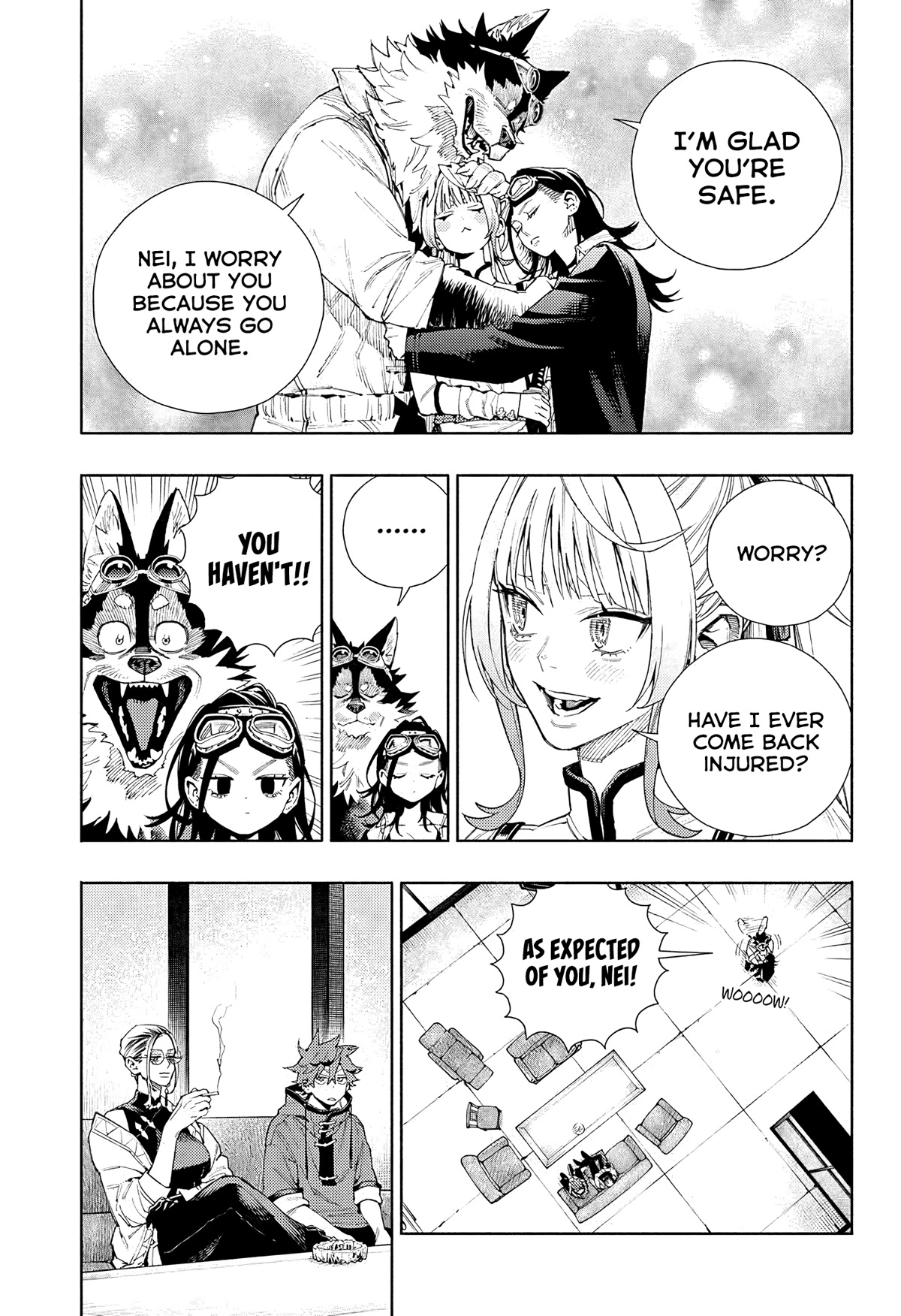 Gokurakugai chapter 5 page 7