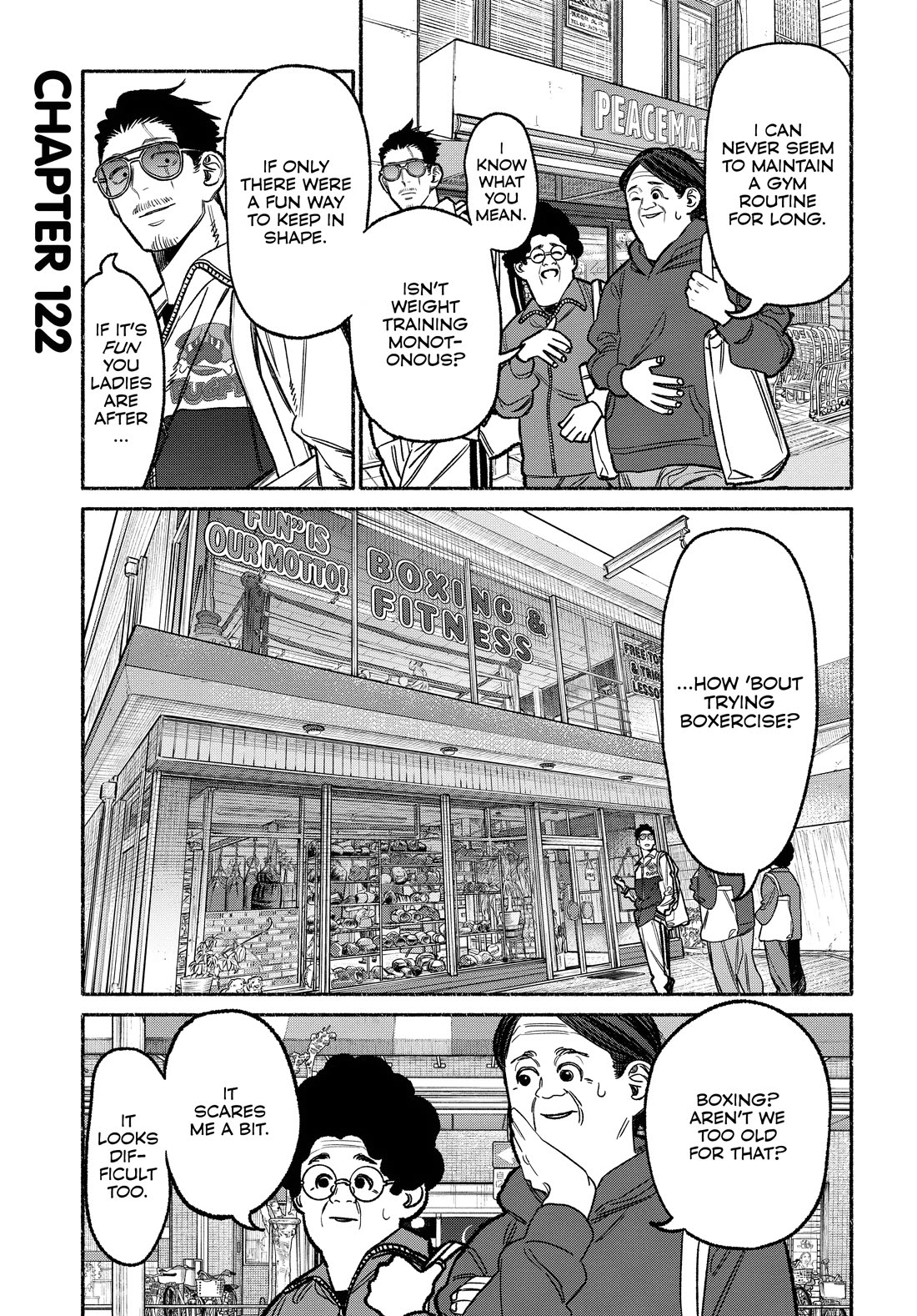 Gokushufudou: The Way of the House Husband chapter 122 page 1