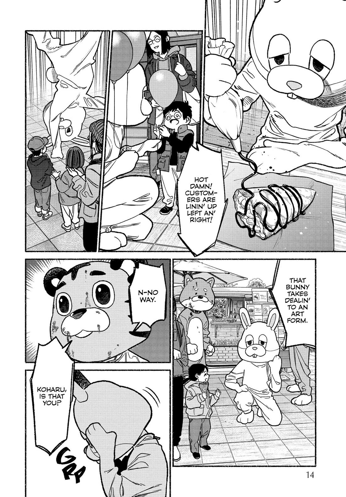 Gokushufudou: The Way of the House Husband chapter 127 page 14