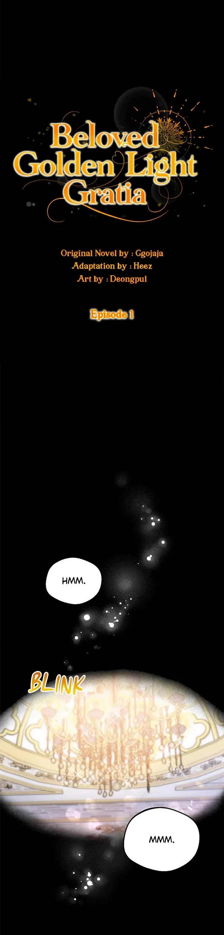 Golden Light Gratia, The Child Loved By God chapter 1 page 1